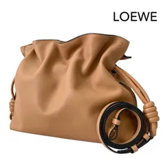 LOEWE ロエベ　フラメンコ　クラッチ　ミディアム　レザー　ショルダーバッグ　2586/ウォームデザートのサムネイル