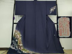 平和屋着物◎六通柄袋帯 唐織 正倉院 銀糸 正絹 逸品 BAAT9414mz