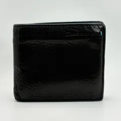 Dakota BLACK LABEL ダコタ ブラックレーベル 二つ折り財布 小銭入れ付き ブラック×ブルーのサムネイル