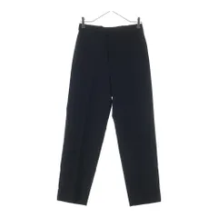 GUCCI (グッチ) 23SS ロゴ刺繍 サイドライン スラックスパンツ ブラック 727451のサムネイル