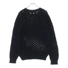 Dior HOMME (ディオールオム) 透かし編ニット ブラック #S 563M612AT120のサムネイル