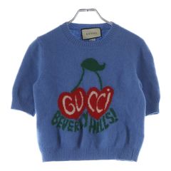 GUCCI Beverly Hills チェリー さくらんぼ 半袖ニット XS - メルカリ