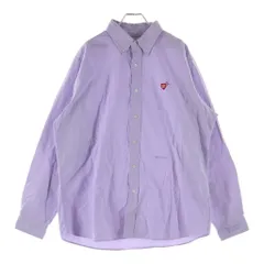 HUMAN MADE (ヒューマンメイド) 25AW OXFORD BD L/S SHIRT オックスフォードボタンダウン 長袖シャツ パープル HM30SH005のサムネイル