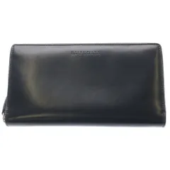 BALENCIAGA バレンシアガ コンチネンタル レザー ロング ウォレット 長財布 ブラック 664041 BALENCIAGA (バレンシアガ) コンチネンタル レザー ロング ウォレット