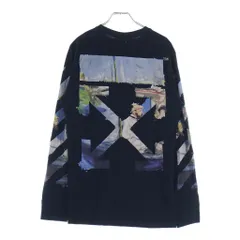 OFF-WHITE (オフホワイト) 19SS DIAG COLORED ARROWS L/S TEE ダイアグ カラード 長袖Tシャツ カットソー ブラック OMAB001R19185012のサムネイル