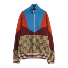 GUCCI (グッチ) 22AW ジャンボGGネオプレンジップジャケット ジャージ マルチカラー 693022 XJD9Vのサムネイル