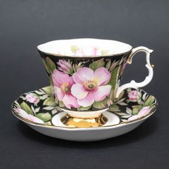 オキュパイドジャパン ピンクローズ 薔薇紋 バラ ティーカップ