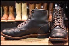 10D 良品 犬タグ 99年】レッドウィング 8165 アイリッシュセッター 黒