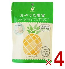 ヤマサン おやつな果実 パイナップル ドライフルーツ パイン 厳選 フルーツ 果物 お菓子 おやつ おつまみ プチギフト 4個