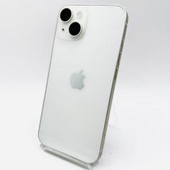 iPhone 14 128GB MPUQ3J/A バッテリー78% ホワイト - メルカリ