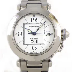 カルティエ Cartier 腕時計 パシャC W31055M7 デイト 夜光針 夜光インデックス ホワイト文字盤  SS 自動巻き 【中古】のサムネイル