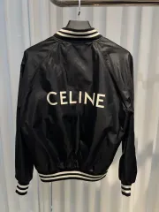 Celine セリーヌ ナイロン テディ ブルゾン ジャケット ブラックのサムネイル