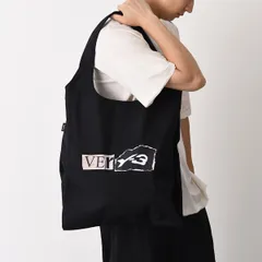 Y-3 ワイスリー トートバッグ バッグ GRAPHIC TOTE KD0182 メンズ ユニセックス ブラック ナイロン Very-3 グラフィックトート 異素材 A4サイズ収納可26SS入荷のサムネイル