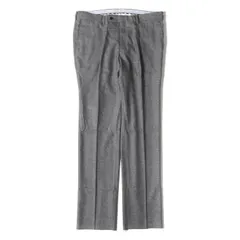 【新品】Aquascutum アクアスキュータム パンツ グレー サイズ:100 | ワンタック メランジウール トラウザー スラックス パンツ | MADE IN JAPAN | ボトムス ズボン【メンズ】のサムネイル