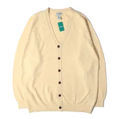 【新品】L.L.Bean エルエルビーン カーディガン ペールイエロー サイズ:XL-TALL | Vネック カシミヤ ニット カーディガン | トップス セーター【メンズ】のサムネイル
