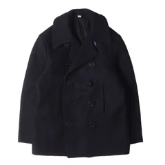 BuzzRicksons バズリクソンズ コート ネイビー 紺 サイズ:38 | 現行モデル | U.S.NAVY 10ボタン メルトン Pコート (PEA-COAT) | アウター ジャケット 上着【メンズ】【中古】のサムネイル
