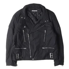 【美品】NEIGHBORHOOD ネイバーフッド ジャケット ブラック 黒 サイズ:XL | 25AW フェード加工 ダブル ライダースジャケット (FADED STAND COLLAR RIDERS JACKET)  アウター【メンズ】【中古】のサムネイル