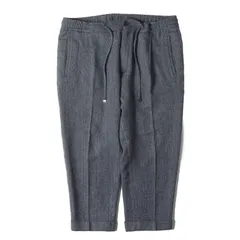 ETRO エトロ パンツ ネイビー 紺 サイズ:54 | 22SS ウール/シルク/リネン ストレッチ クロップド イージーパンツ | イタリア製 | ボトムス ズボン【メンズ】【中古】のサムネイル