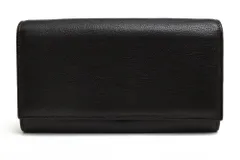 マルニ／MARNI 長財布 財布 ウォレット レディース 女性 女性用 レザー 革 本革 ダークブラウン 茶 ブラウン  PFMOA18U00 LG056 PORTAFOGLIO CAPRA SOFT フラップタイプ 小銭入れあり 二つ折り シボ革 シュリンクのサムネイル