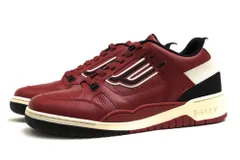 バリー／BALLY シューズ スニーカー 靴 ローカット メンズ 男性 男性用 レザー 革 本革 レッド 赤  KUBA-Tのサムネイル