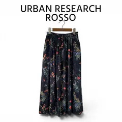 URBAN RESEARCH ROSSO カラーフラワープリントスカート 38 M 花柄 アーバンリサーチ ロッソのサムネイル