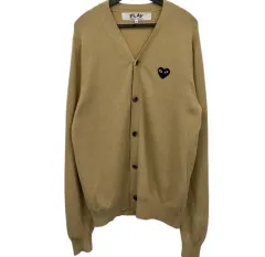 韓国版 タグ COMME des GARCONS コム・デ・ギャルソン ウール カーディガン mのサムネイル