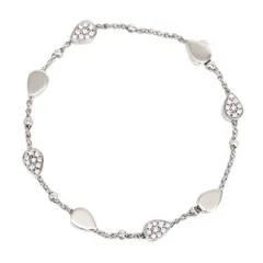 ピアジェ ルセア ダイヤモンド ブレスレット #16 G36U0917 750 (K18WG) レディース PIAGET【中古】 【ジュエリー】のサムネイル