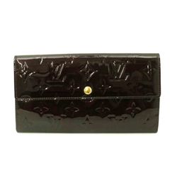 TK】LOUIS VUITTON ヴェルニ 長財布 ポルトフォイユ ボルドー系 - メルカリ