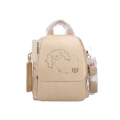 新品 未使用 MUスポーツ デュアルレザービジューロイヤルバックパック