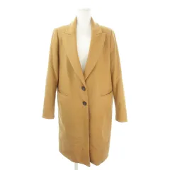 ザラ ベーシック ZARA BASIC コート M 茶 ブラウン 無地 テーラードカラー 長袖 /MN9 ■GY70のサムネイル