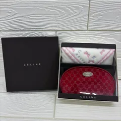 S1391新品 未使用 CELINE セリーヌ ポーチ タオルハンカチ セット 266371040のサムネイル