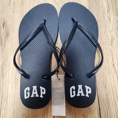 【未使用品】GAPロゴ ビーチサンダル ネイビー サイズ7 24cmのサムネイル