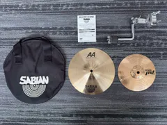 SABIAN AA Splash 10インチ Paiste PST5 Splash 8インチ 2枚セット ケース・マルチクランプ付のサムネイル
