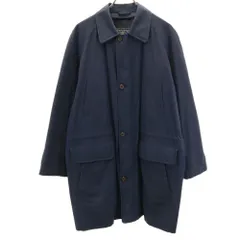 Burberrys バーバリーズ 90s オールド C-TK83 白タグ ステンカラーコート M ネイビー ライナー欠品 メンズ 古着のサムネイル