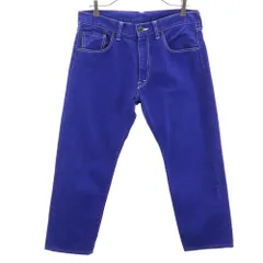 COMME des GARCONS HOMME コムデギャルソンオム 2013年 日本製 製品染め デニムパンツ M ブルー メンズ 古着のサムネイル