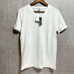 タグ付き 未使用 three dots × ESTNATION スリードッツ エストネーション  Keith Vネック Tシャツ ショートスリーブ カットソー 半袖 トップス L ホワイト 白 メンズ SU-42-2のサムネイル