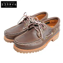 Timberland　ティンバーランド　美品 3eye クラシックラグ モカシン シューズ メンズ ブラウン 25cm TB030003214　25のサムネイル