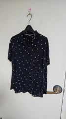 COMME des GARCONS 半袖 ブラウス 総柄 Mサイズ - メルカリ