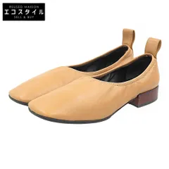 LOEWE　ロエベ　レザー SOFT BALLERINA/ソフトバレリーナ バレエシューズ シューズ レディース ライトブラウン 37　37のサムネイル
