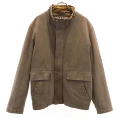 BURBERRY バーバリー 日本製 フェイクスエード レザージャケット L ベージュ系 長袖ライナー付き 三陽商会 メンズ 古着のサムネイル
