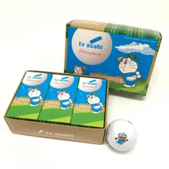 【新品】ブリヂストン×ドラえもん ゴルフボール 白 6球 TOURB TV asahi ゴルフ Bridgestoneのサムネイル