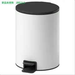 IKEA (イケア) TURRIDNING トゥールリドニング ペダル式ゴミ箱 - ホワイト/チャコール 9L 505.954.04のサムネイル