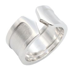 カルティエ CARTIER リング・指輪 C2 LM リング K18WG（ホワイトゴールド） C2 LM リング レディース Used A