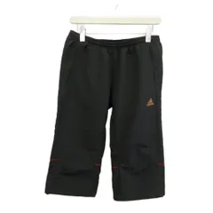 アディダス adidas ハーフパンツ M 黒 ブラック 白 ホワイト 赤 レッド 無地 七分丈 ECA007 /SH ■ECA007のサムネイル
