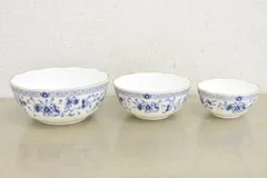 【美品・3点セット】NARUMI ナルミ ミラノ ボウル 17cm 14cm 11cm　管理番号:U400のサムネイル