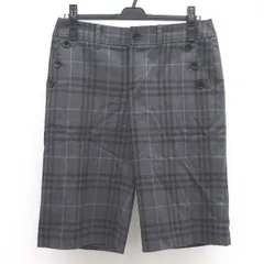 BURBERRY LONDON / バーバリー ロンドン ◆ハーフパンツ/チェック柄/グレー/サイズ40 FQ351-053-07 【レディース/ガールズ/LADY/女性/婦人】 レディースファッション【中古】 のサムネイル