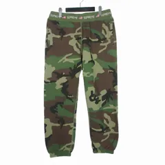 シュプリーム SUPREME 15AW Logo Rib Sweatpant ロゴリブスウェットパンツ ウッドランドカモフラージュ柄 迷彩柄 M マルチカラーのサムネイル