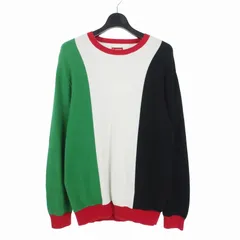 シュプリーム SUPREME 18AW Pique Crewneck ピケクルーネック コットンニット セーター M マルチカラーのサムネイル