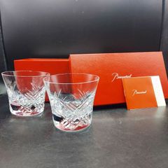 新品未使用】Baccarat ロックグラス ペア 2015刻印 箱付き - メルカリ