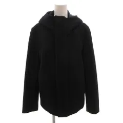 カルバンクライン CALVIN KLEIN フーデットコート ジャケット ショート ハーフ 36 紺 ネイビー /FF ■IBO100のサムネイル